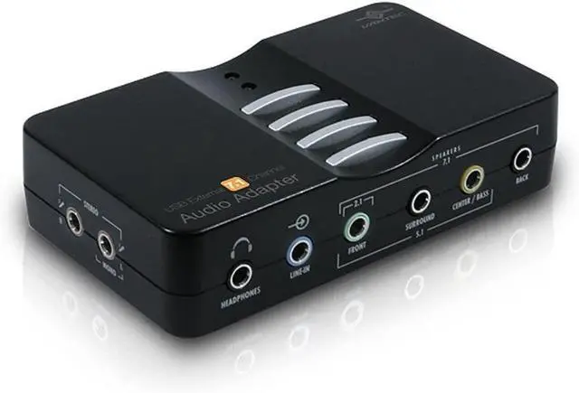 Alt view image 3 of 5 - Good Product Outlet NBA-200U USB External 7.1 Channel Audio Adapter (Black)