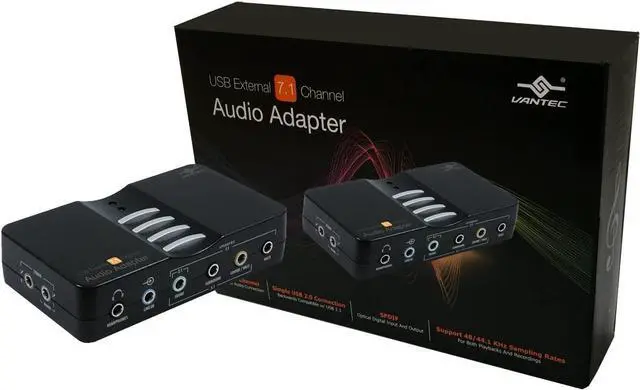 Main image of Good Product Outlet NBA-200U USB External 7.1 Channel Audio Adapter (Black)