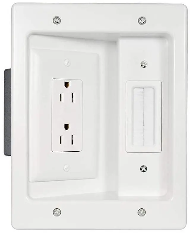 Main image of Home Office Theater Home Theater In Wall TV Power Kit White 51 HT2102WHV1