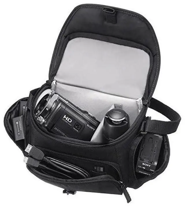 Alt view image 3 of 3 - forLCSU21 Soft Carrying Case for Cyber-Shot and Alpha NEX Cameras (Black)