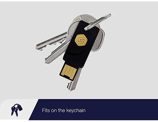 Alt view image 4 of 6 - FOR-Idem Key FIDO Security Key USB Security Key NFC Security Key for First and Second Factor Authentication with USBA and NFC Interfaces Across Mobile Devices and Computers