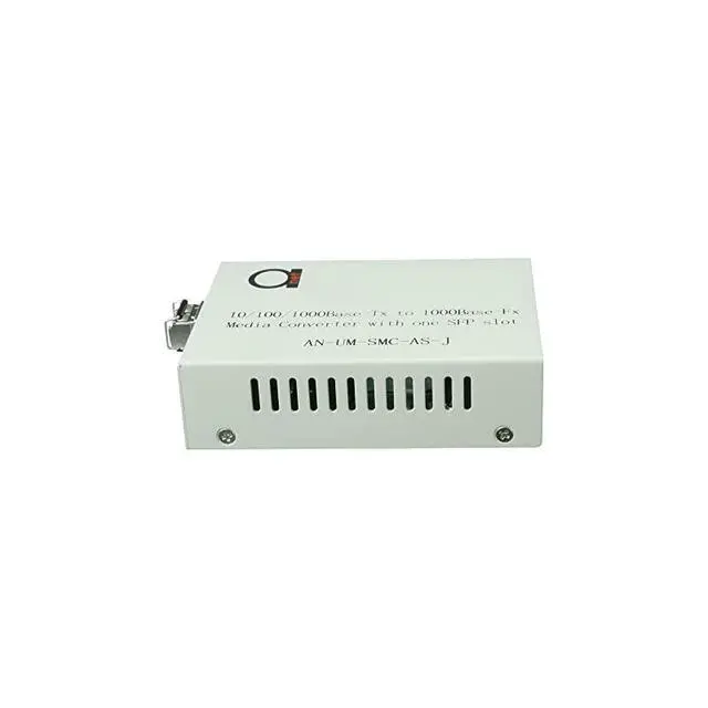 Alt view image 3 of 6 - for LC 850 nm Gigabit Fiber Media Converter Includes SFP 550 m 034 Miles LC to UTP Cat5e Cat6 101001000 RJ45 Auto Sensing Gigabit or Fast Ethernet Speed Jumbo Frame LLF Support