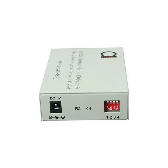 Alt view image 4 of 6 - for LC 850 nm Gigabit Fiber Media Converter Includes SFP 550 m 034 Miles LC to UTP Cat5e Cat6 101001000 RJ45 Auto Sensing Gigabit or Fast Ethernet Speed Jumbo Frame LLF Support