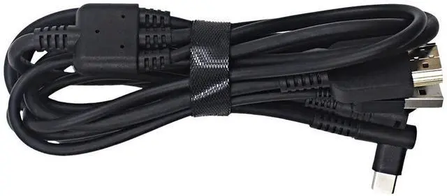 Alt view image 6 of 6 - FOR-Huion 3-in-1 Cable for KAMVAS Pro 16 Pro 13 GT-133 and Pro 12 GT-116 Graphics Drawing Monitor with HDMI Power and USB Cables Included