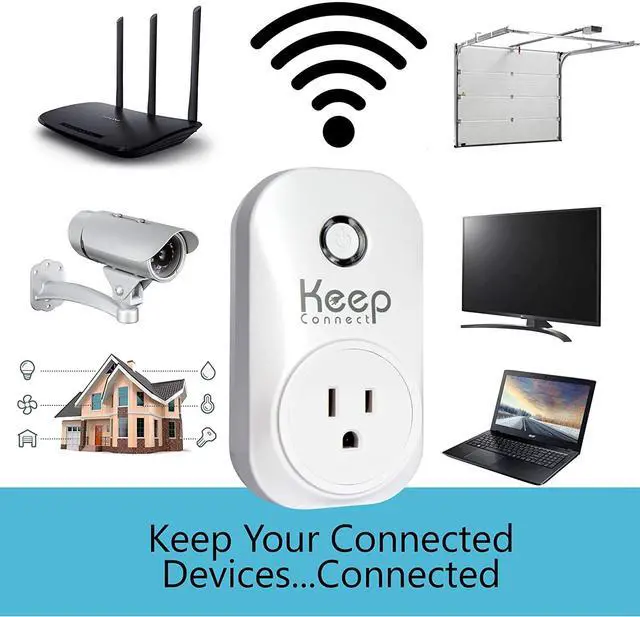 Alt view image 5 of 6 - FOR-Keep Connect Router Wi-Fi Reset Device Monitors Connectivity and Resets When Required. No App Necessary. If You Enter a Phone Number it Will Send Texts Upon resets.