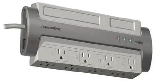 Main image of FOR-M8EX 8 AC Outlet Surge Protector Silver