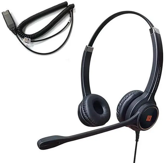 Main image of IPH255 OptimoX Duo Ear Noise canceling Corded Headset with HIS02 Cable for Avaya IP160816169608G 9611G9610 9620 9620L 9620C 9630 9630G 9640 9640G 9650 9670 IP Phones