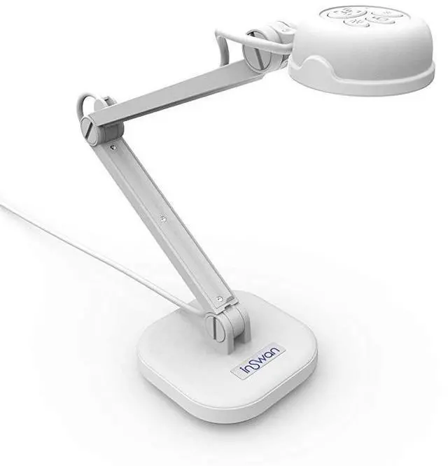 Main image of forINS1 Tiny 8MP USB Document Camera with AutoFocus and LED Supplemental Light Excellent for Distance Education and Web Conferencing