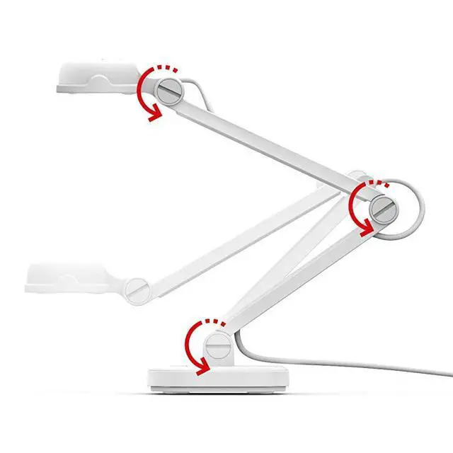 Alt view image 4 of 6 - forINS1 Tiny 8MP USB Document Camera with AutoFocus and LED Supplemental Light Excellent for Distance Education and Web Conferencing