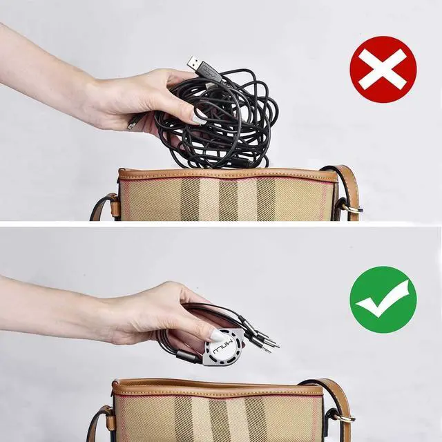 Alt view image 6 of 7 - Minlu 4Ft/1.2M Multi Retractable Fast Charger Cord 4A 4-in-1 Charging Cable with Dual Phone/Type C/Micro USB Port Adapter for Phone/Huawei/Samsung Galaxy/Pixel/Sony/LG/Tablets(2Pack/Gray)