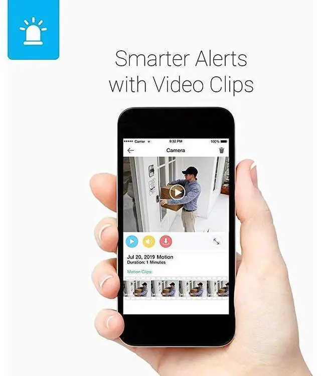 Alt view image 6 of 7 - FOR-Outdoor Security Camera 2 Pack Smart Home 1080p Full HD Indoor Outdoor Wireless IP Cameras with Night Vision Cloud Service Available