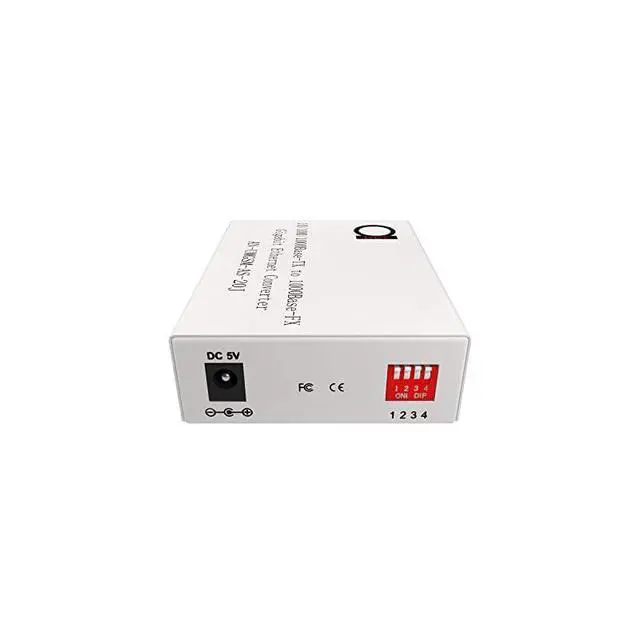 Alt view image 4 of 7 - Mode Gigabit Fiber Media Converter BuiltIn Fiber Module 20 km 1242 miles SC to UTP Cat5e Cat6 101001000 RJ45 Auto Sensing Gigabit or Fast Ethernet Speed Jumbo Frame LLF Support
