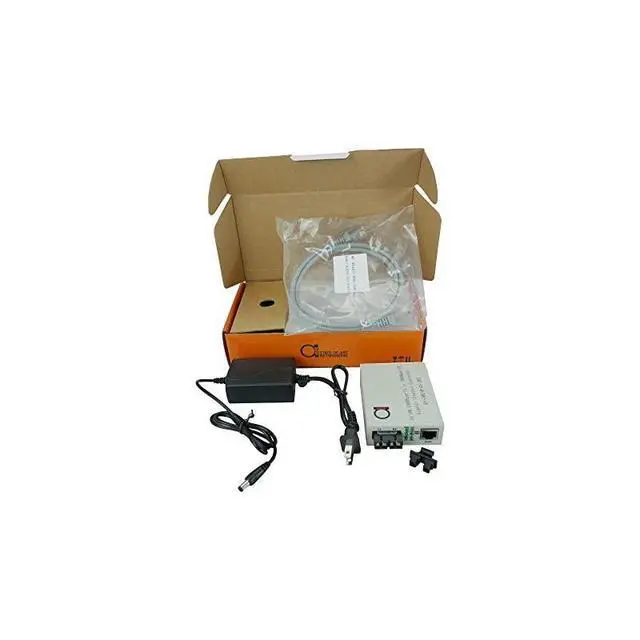 Alt view image 6 of 7 - Mode Gigabit Fiber Media Converter BuiltIn Fiber Module 20 km 1242 miles SC to UTP Cat5e Cat6 101001000 RJ45 Auto Sensing Gigabit or Fast Ethernet Speed Jumbo Frame LLF Support