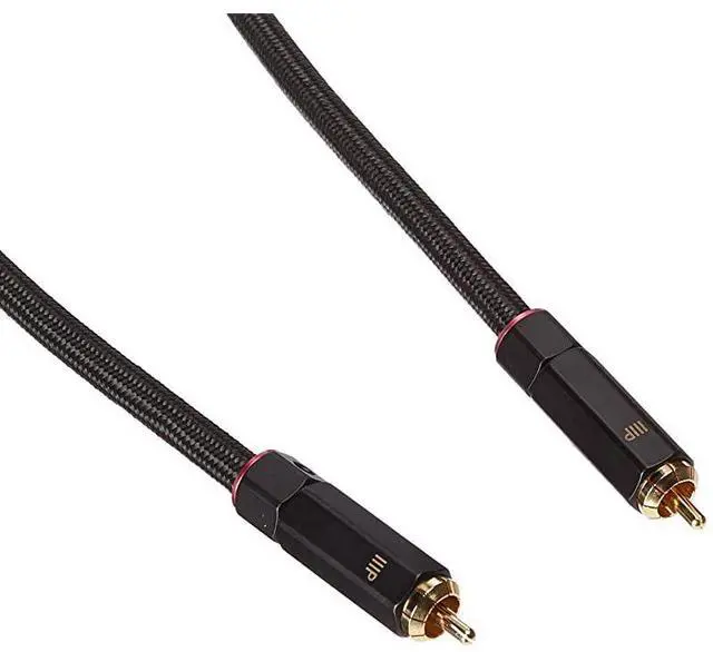 Main image of Onix Series Digital Coaxial AudioVideo RCA Subwoofer CL2 Rated Cable RG6U 75ohm 50ft Black