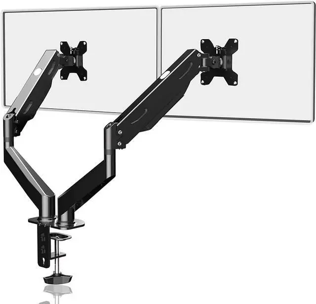 Main image of for Monitor Arm - Dual Monitor Mount Monitor Desk Mount Dual Monitor Stand Vesa Bracket Dual Monitor Arm Monitor Stands for 2 17-27inch Monitors VESA Mount Computer Monitor Arm Double Gas Spring Arm