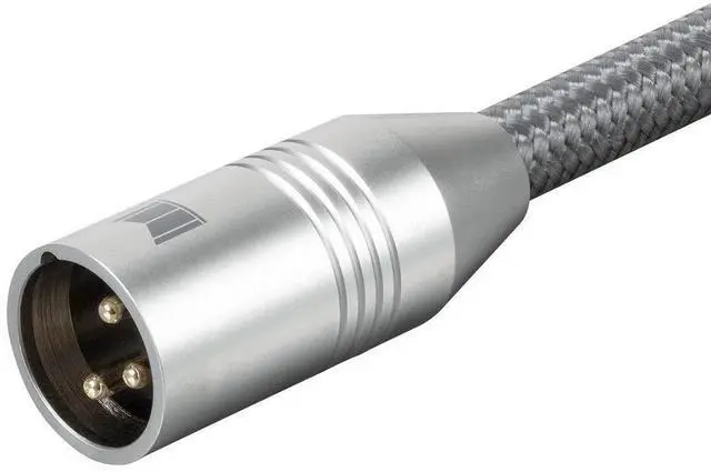 Alt view image 3 of 6 - Monolith XLR Balanced M/F Audio Cable - 2 Meter, 24K Gold Plated Auxiliary Cord, Oxygen Free Copper, Professional, Premium Home Audio