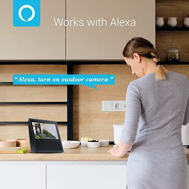 Alt view image 5 of 7 - FOR-Outdoor Security Camera 2 Pack Smart Home 1080p Full HD Indoor Outdoor Wireless IP Cameras with Night Vision Cloud Service Available