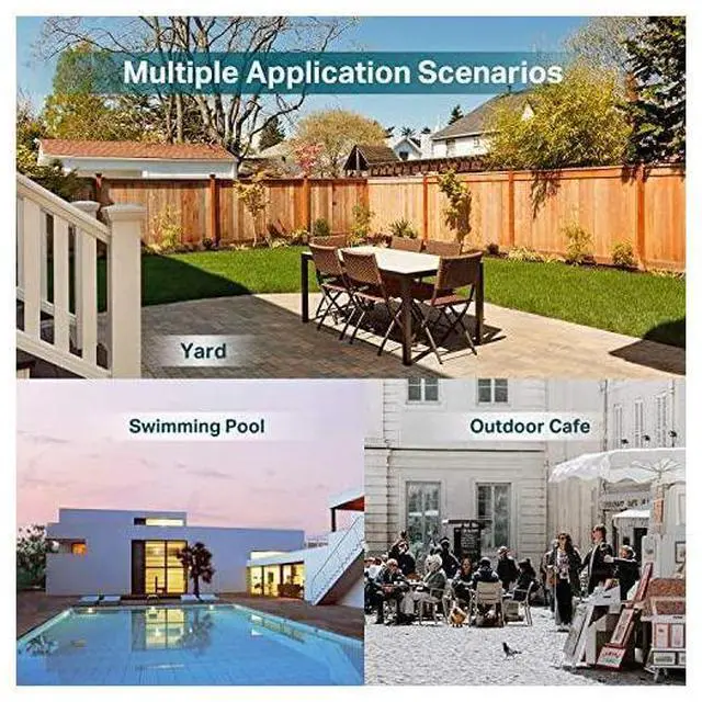 Alt view image 3 of 7 - Omada AC1200 Wireless Gigabit Outdoor Access Point | Business WiFi Solution w Mesh Support Seamless Roaming MUMIMO | PoE Powered | SDN Integrated | Cloud Access App EAP225Outdoor