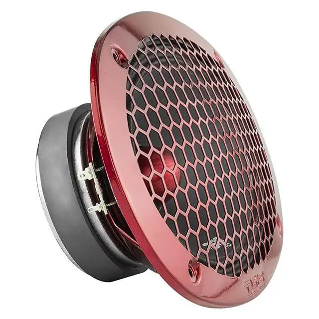 Alt view image 3 of 7 - PRO-X698 BM Loudspeaker - 6x9, Midrange, Red Aluminum Bullet, 550W Max, 275W RMS, 8 Ohms - Premium Quality Audio Door Speakers for Car,Truck and Motorcycle Stereo Sound System (1 Speaker)