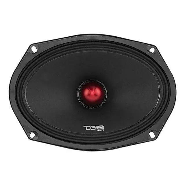 Alt view image 6 of 7 - PRO-X698 BM Loudspeaker - 6x9, Midrange, Red Aluminum Bullet, 550W Max, 275W RMS, 8 Ohms - Premium Quality Audio Door Speakers for Car,Truck and Motorcycle Stereo Sound System (1 Speaker)