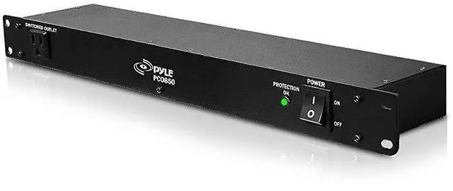 Main image of FOR-PDU Power Strip Surge Protector 150 Joule 15 Amp 9 Outlet Strips Surge Protector Heavy Duty Electric Extension Cord Strip 1U Rack Mount Protection Power Outlet Strip WAC Filter Pro PCO850