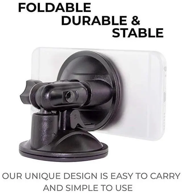 Alt view image 3 of 7 - FOR-ShowerMirror Phone HolderMountStand Reusable NonResidue Mount for BathroomKitchenWall Compatible with All Phones Great Gift for TikTokYouTubeMake Up Black