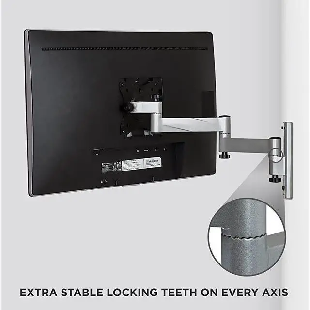 Alt view image 3 of 7 - FOR-RV TV Mount Lockable Full Motion TV Wall Mount Designed Specifically for RV or Mobile Home Use Single Arm Tilting and Swiveling 42 Inches Max 33 Lb Capacity VESA 200 Compatible