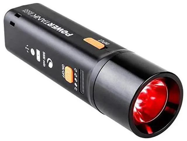 Main image of FOR-PowerTank Glow 5000 Portable USB Rechargeable Power Bank + Red Flashlight 5000 mAh Capacity The Best Astronomy Flashlight MustHave 2in1 Accessory for Amateur Astronomers