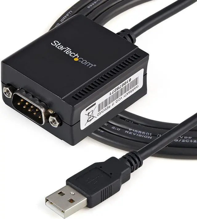 Alt view image 4 of 5 - Pro-trade.com USB to Serial Adapter - 1 port - USB Powered - FTDI USB UART Chip - DB9 (9-pin) - USB to RS232 Adapter (ICUSB2321F)