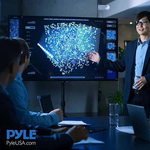 Alt view image 6 of 7 - FOR-Premium LCD Flat Panel TV Tripod, Portable TV Stand, Foldable Stand Mount, Fits LCD LED Flat Screen TV Up To 32", Adjustable Height, 22 lbs Weight Capacity, Vesa 75x75, 100x100 (PTVSTNDPT3215)