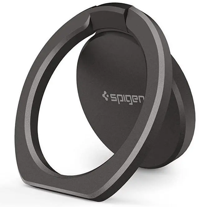Main image of FOR-Style Ring 360 Cell Phone RingPhone GripStandHolder for All Phones and Tablets Compatible with Magnetic Car Mount Gun Metal
