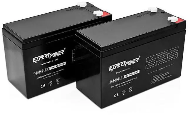 Main image of FOR-Standard 12V 7AH Rechargeable SLA Battery EXP12702 2 Pack