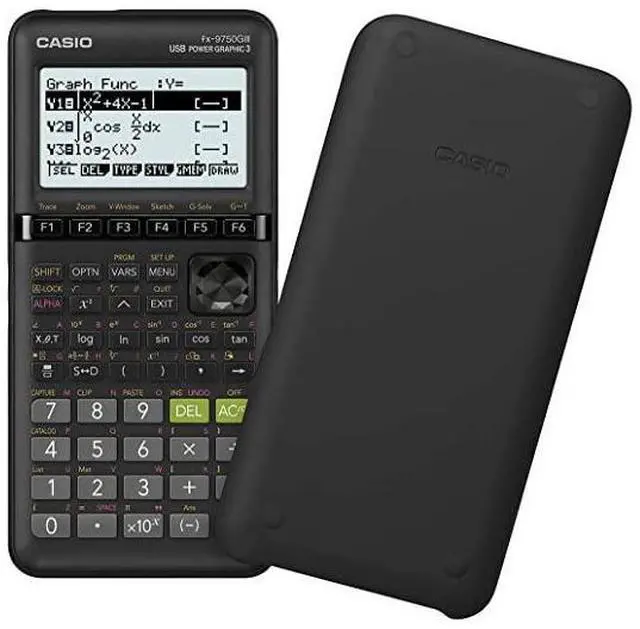 Alt view image 2 of 2 - FOR-fx9750GIII Black Graphing Calculator