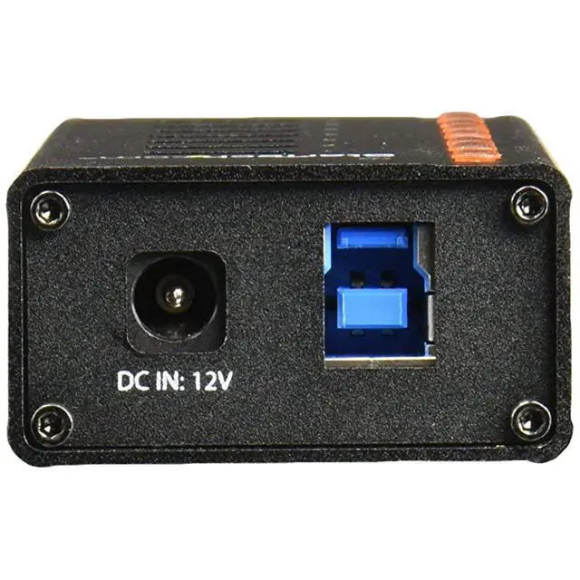 Alt view image 2 of 3 - FOR com 7 Port USB 30 Hub Metal Enclosure Desktop or Wall Mountable USB 3 Hub USB Extender Powered USB 30 Hub USB Splitter ST7300U3M