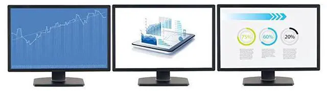 Alt view image 7 of 7 - FOR-com 3 Port DisplayPort MST Hub 4K 30Hz DisplayPort to DisplayPort Multi Monitor Splitter for 3 DP Monitor Setup MSTDP123DP