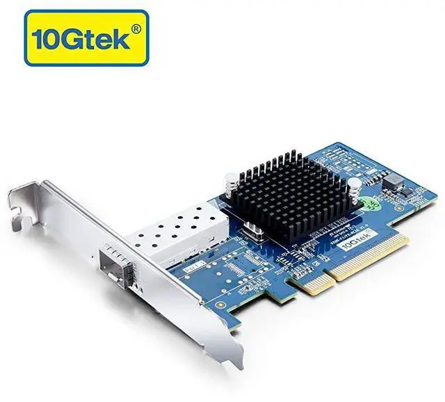 Main image of FOR-PCIE NIC Network Card Single SFP+ Port PCI Express Ethernet Lan Adapter Support Windows ServerLinuxVMware Compare to Intel X520DA1