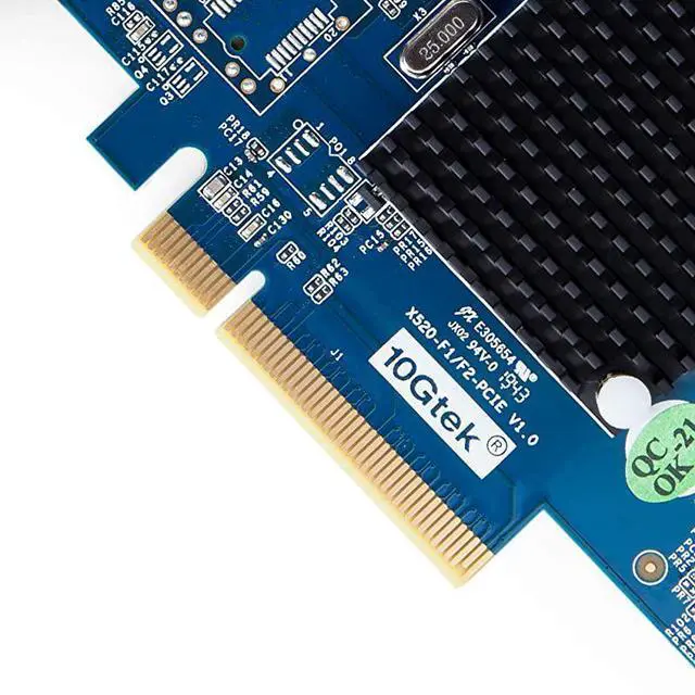 Alt view image 4 of 6 - FOR-PCIE NIC Network Card Single SFP+ Port PCI Express Ethernet Lan Adapter Support Windows ServerLinuxVMware Compare to Intel X520DA1