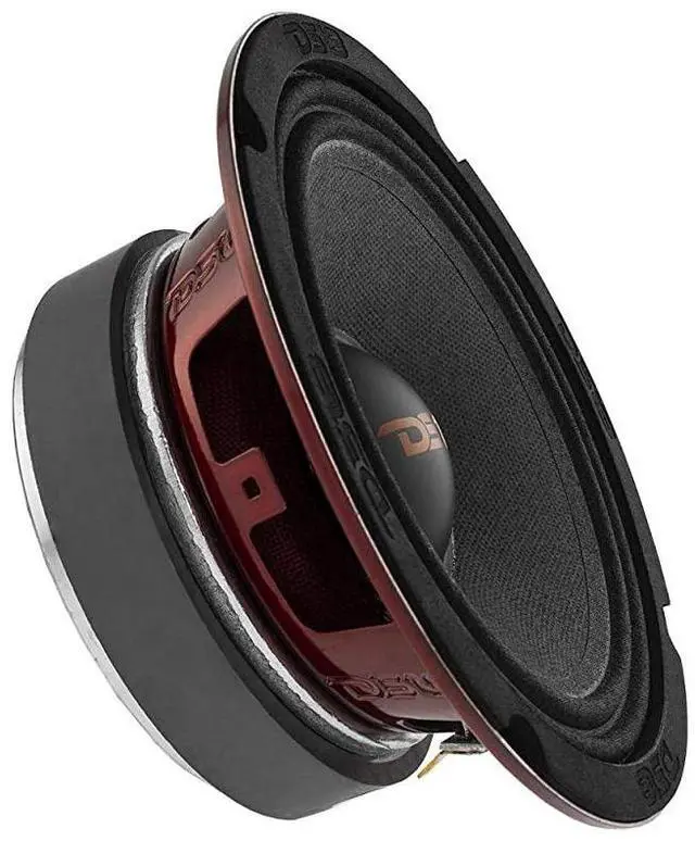 Main image of FOR-PROX64M Loudspeaker 65 Midrange Red Aluminum Bullet 500W Max 250W RMS 4 Ohms Premium Quality Audio Door Speakers for Car or Truck Stereo Sound System 1 Speaker