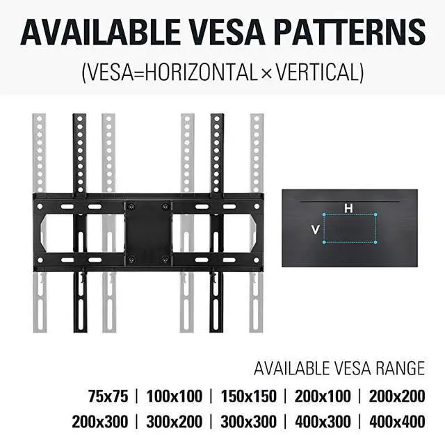 Alt view image 5 of 7 - FOR-TV Wall Mounts TV Bracket for Most 3255 Inch Flat Screen TV Mount Bracket Full Motion TV Wall Mount with Swivel Articulating Dual Arms Max VESA 400x400mm 99 LBS Loading MD2380