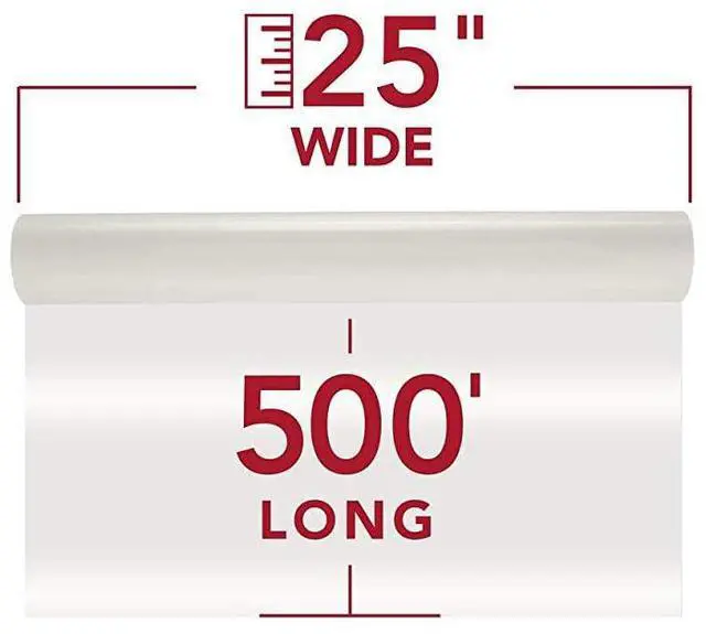 Alt view image 2 of 5 - FOR-Thermal Laminating Film, Rolls, NAP I, 1 Inch Poly-In Core, 1.5 Mil, 25 inches x 500 feet, 2 Pack (3000004)