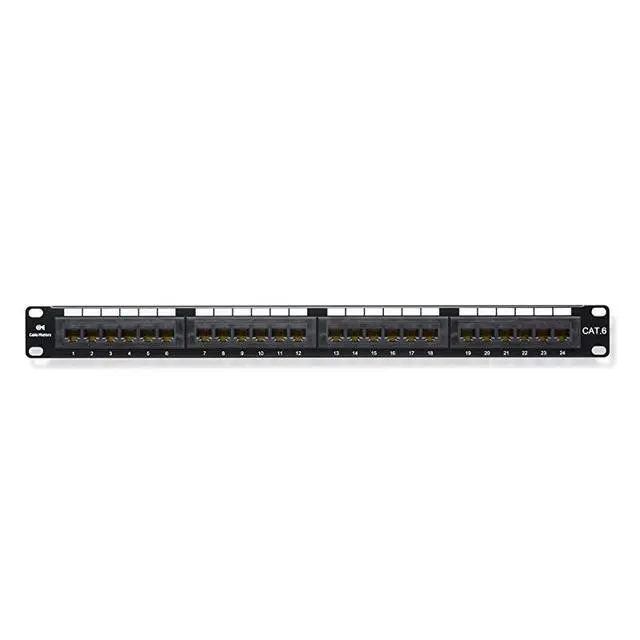 Alt view image 3 of 5 - FOR-UL Listed Rackmount or Wall Mount 24 Port Patch Panel RJ45 Patch Panel