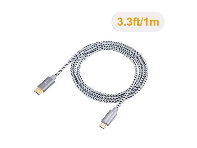 Alt view image 5 of 7 - Micro USB to USB C Cable 1m CableCreation USB C to Micro USB Braided OTG 480Mbps Type C to Micro USB Cable to USB C to USB Micro for MacBook Pro Air S21 S20 S10 Pixel 5/4/3/2 etc. Space Gray 3.3 FT