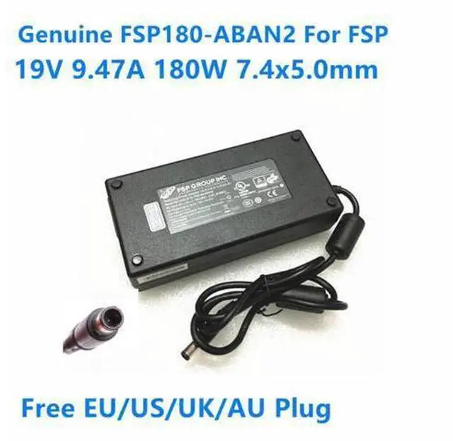 Main image of FSP 19V 9.47A 180W 7.4x5.0mm FSP180-ABAN2 FSP180-ABAN1 Power Supply AC Adapter For 180W Laptop Switching Power Charger