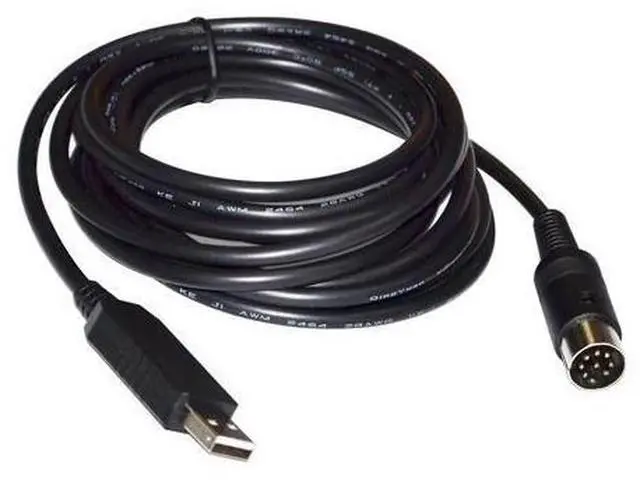 Main image of FTDI FT232RL USB RS232 TO 8 PIN DIN ADAPTER CONVERTER SERIAL COMMUNICATION CABLE FOR ADMESY SPECTROMETER STEROPES LED SERIES 5M Length
