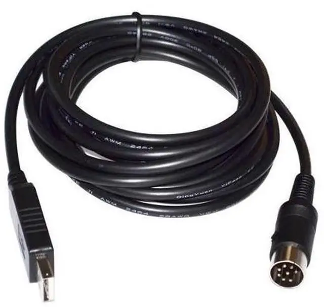 Alt view image 3 of 6 - FTDI FT232RL USB RS232 TO 8 PIN DIN ADAPTER CONVERTER SERIAL COMMUNICATION CABLE FOR ADMESY SPECTROMETER STEROPES LED SERIES 5M Length