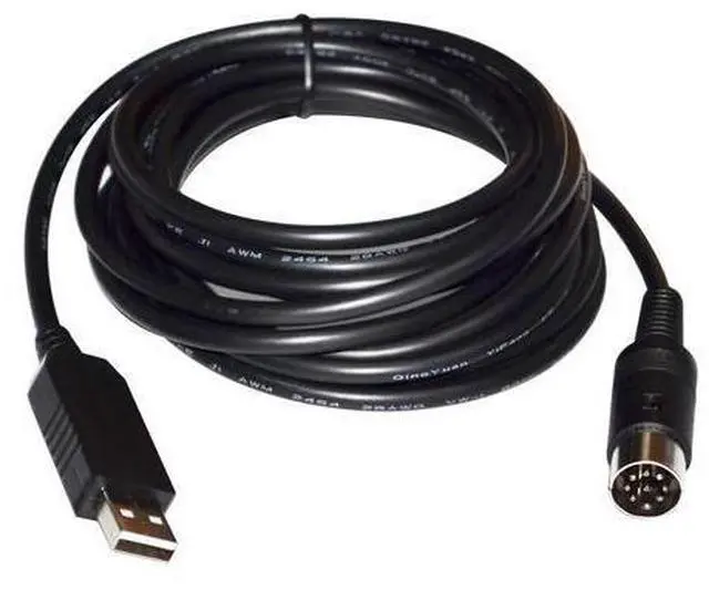 Alt view image 2 of 6 - FTDI FT232RL USB RS232 TO 8 PIN DIN ADAPTER CONVERTER SERIAL COMMUNICATION CABLE FOR ADMESY SPECTROMETER STEROPES LED SERIES 5M Length