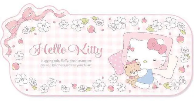Main image of Kawaii Anime Mouse Pad - Cute Gaming Desk Mat With Bowknot Edge, Non-Slip Waterproof for Keyboard, Large Extended for Office Gaming - FlowerCat