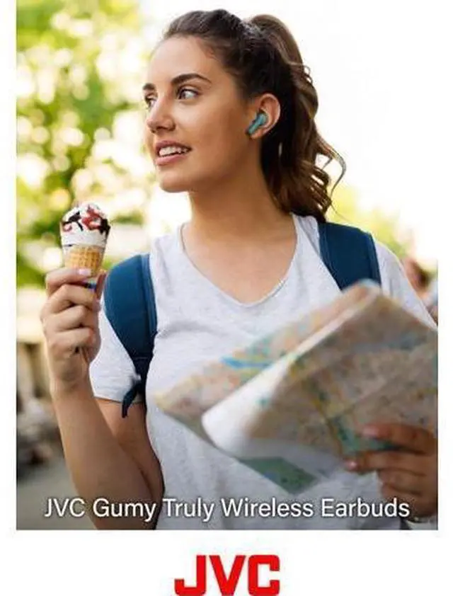 Alt view image 3 of 7 - Gumy Truly Wireless Earbuds Headphones Bluetooth 5.0 Water Resistance(IPX4) Long Battery Life (up to 15 Hours) - HAA7TB (Black) Small