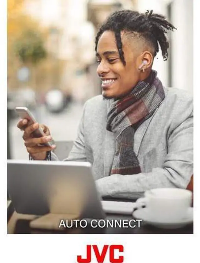 Alt view image 6 of 7 - Gumy Truly Wireless Earbuds Headphones Bluetooth 5.0 Water Resistance(IPX4) Long Battery Life (up to 15 Hours) - HAA7TB (Black) Small