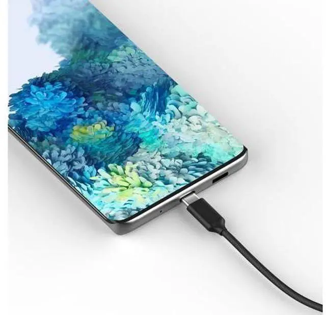 Alt view image 2 of 7 - 2025 New in-Ear Earbuds Stereo Headphones for Galaxy Z Fold6 S24 S23 S22 S21 S20 Note 10 10 with Microphone and Volume Remote Type-C Connector-Black